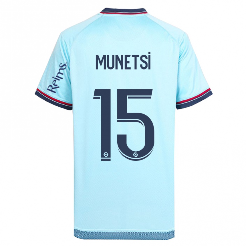 Niño Fútbol Camiseta Marshall Munetsi #15 Cielo Azul 2ª Equipación 2023/24 Perú