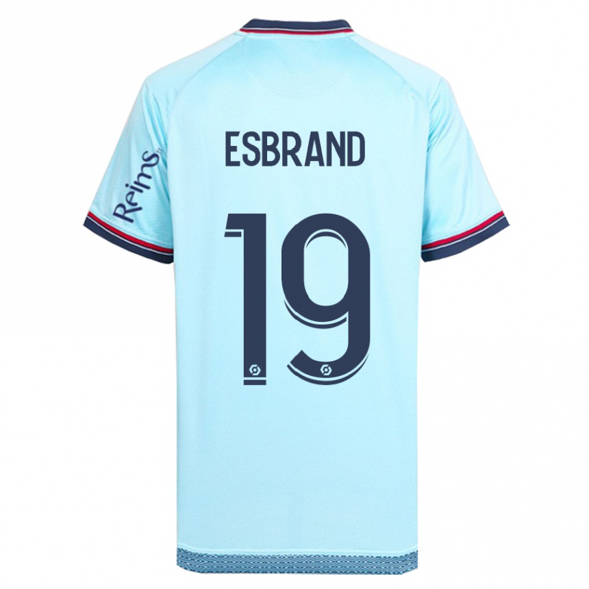 Niño Fútbol Camiseta Josh Wilson-Esbrand #19 Cielo Azul 2ª Equipación 2023/24 Perú