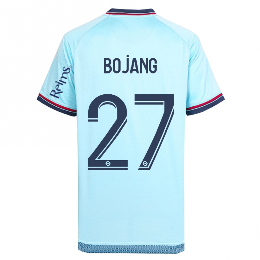 Niño Fútbol Camiseta Adama Bojang #27 Cielo Azul 2ª Equipación 2023/24 Perú