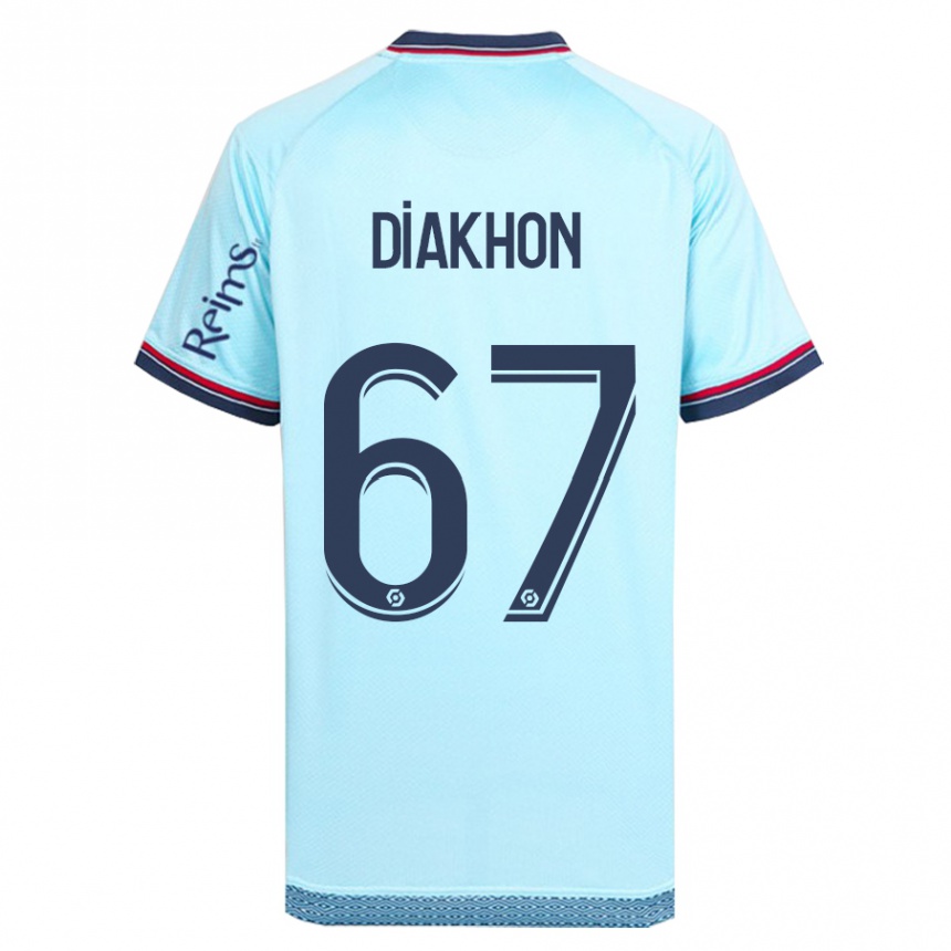 Niño Fútbol Camiseta Mamadou Diakhon #67 Cielo Azul 2ª Equipación 2023/24 Perú