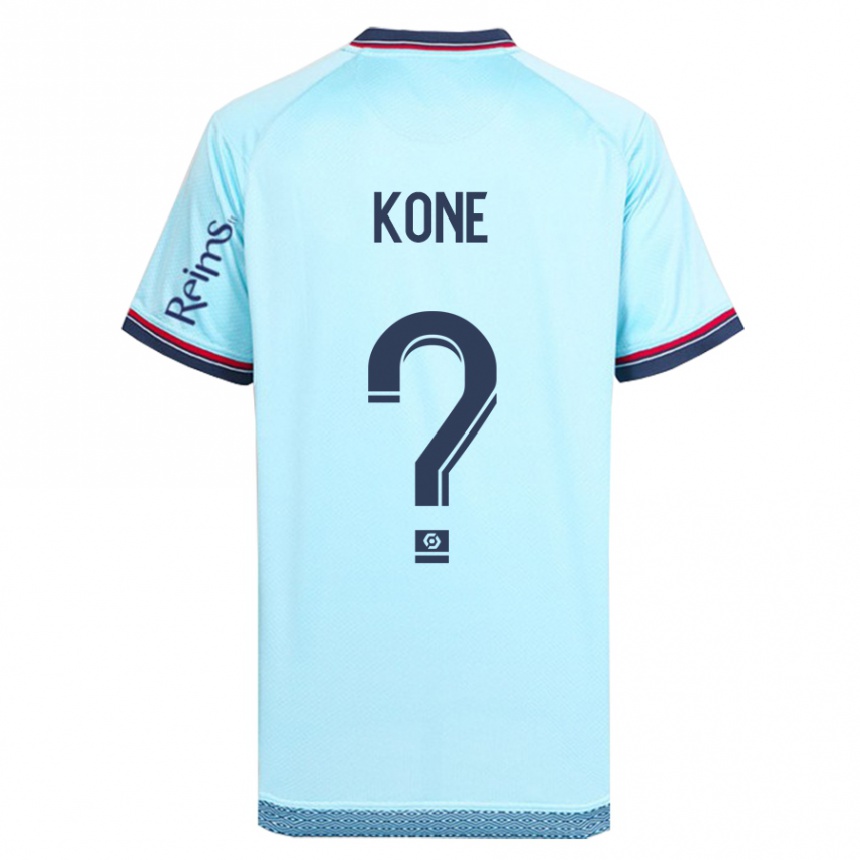 Niño Fútbol Camiseta Abdoul Koné #0 Cielo Azul 2ª Equipación 2023/24 Perú