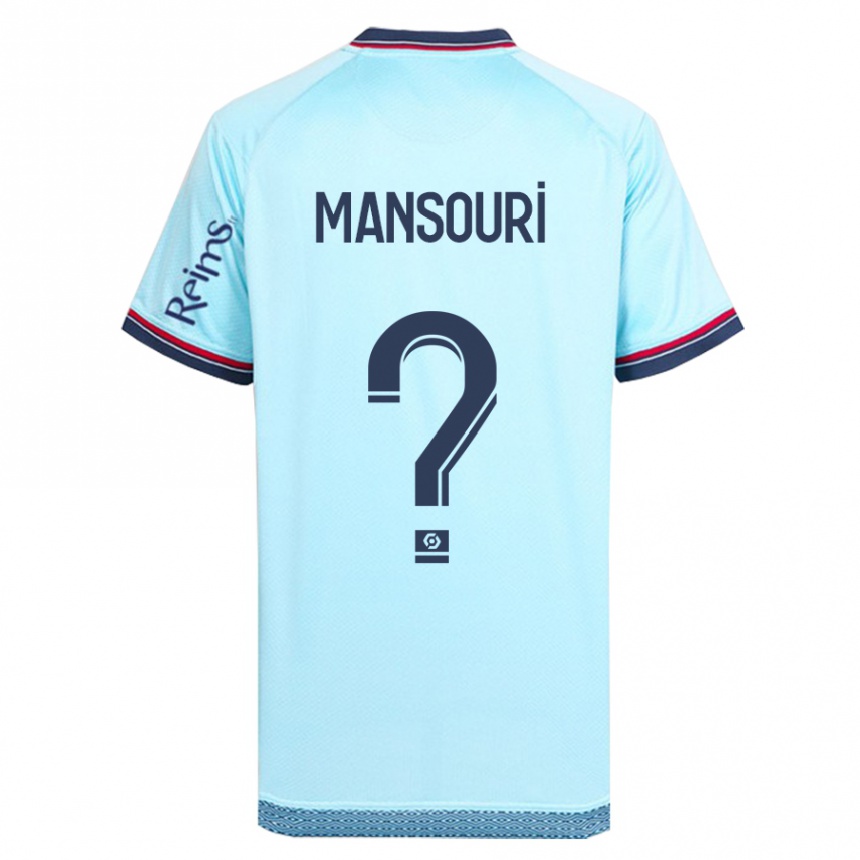 Niño Fútbol Camiseta Keryane Mansouri #0 Cielo Azul 2ª Equipación 2023/24 Perú