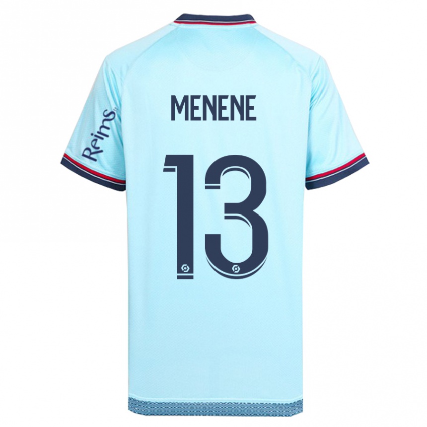 Niño Fútbol Camiseta Meyong Menene #13 Cielo Azul 2ª Equipación 2023/24 Perú