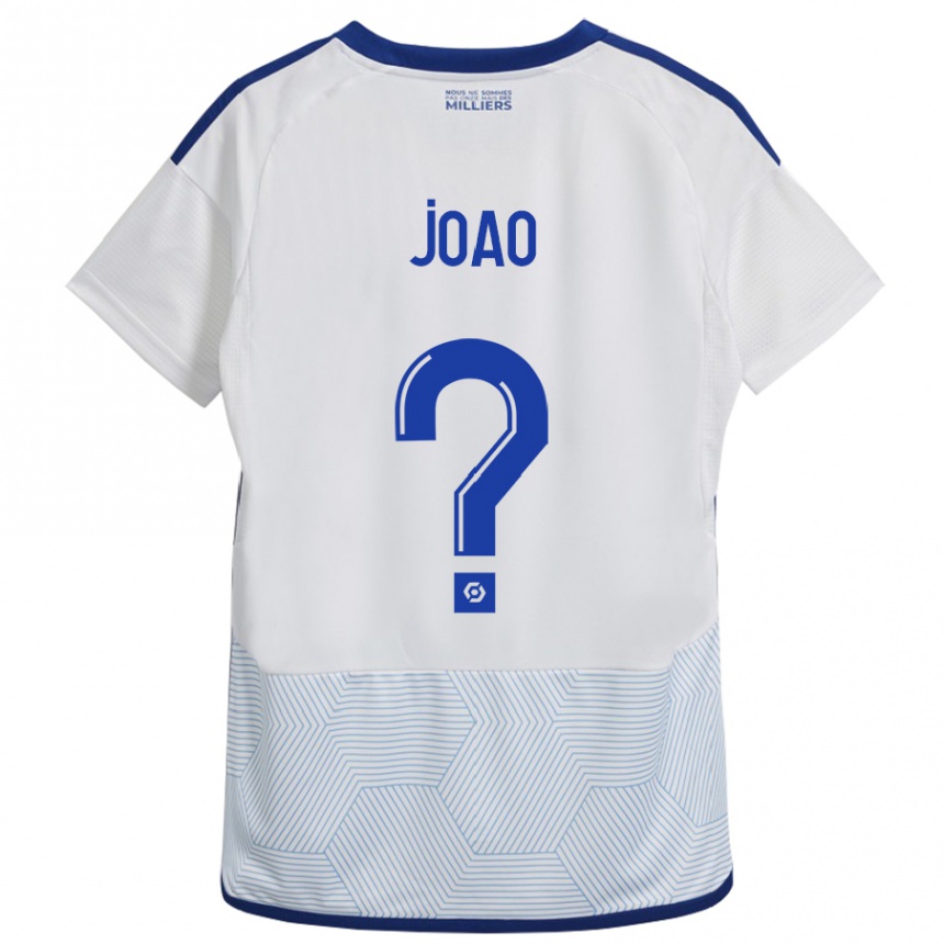 Niño Fútbol Camiseta Tchoula Joâo #0 Blanco 2ª Equipación 2023/24 Perú