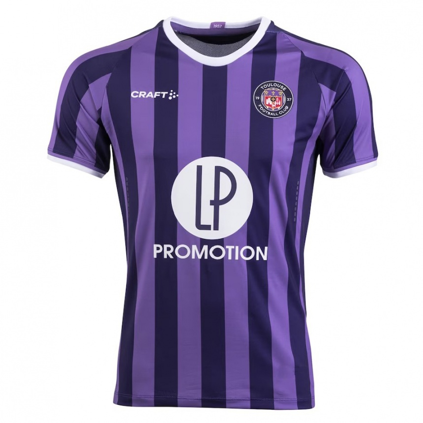 Niño Fútbol Camiseta Deborah Garcia #1 Morado 2ª Equipación 2023/24 Perú