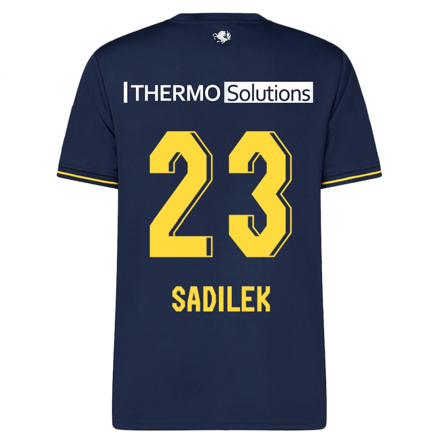 Niño Fútbol Camiseta Michal Sadilek #23 Armada 2ª Equipación 2023/24 Perú