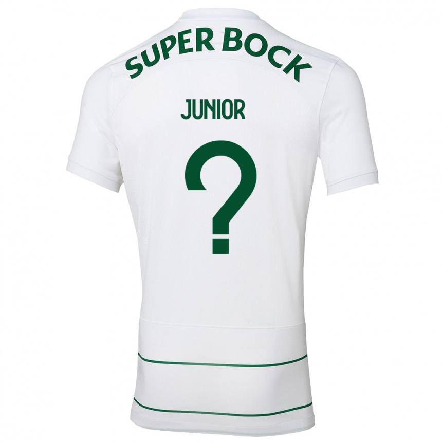 Niño Fútbol Camiseta Marlon Junior #0 Blanco 2ª Equipación 2023/24 Perú