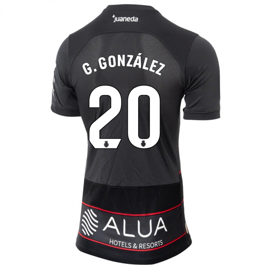 Niño Fútbol Camiseta Giovanni González #20 Negro 2ª Equipación 2023/24 Perú