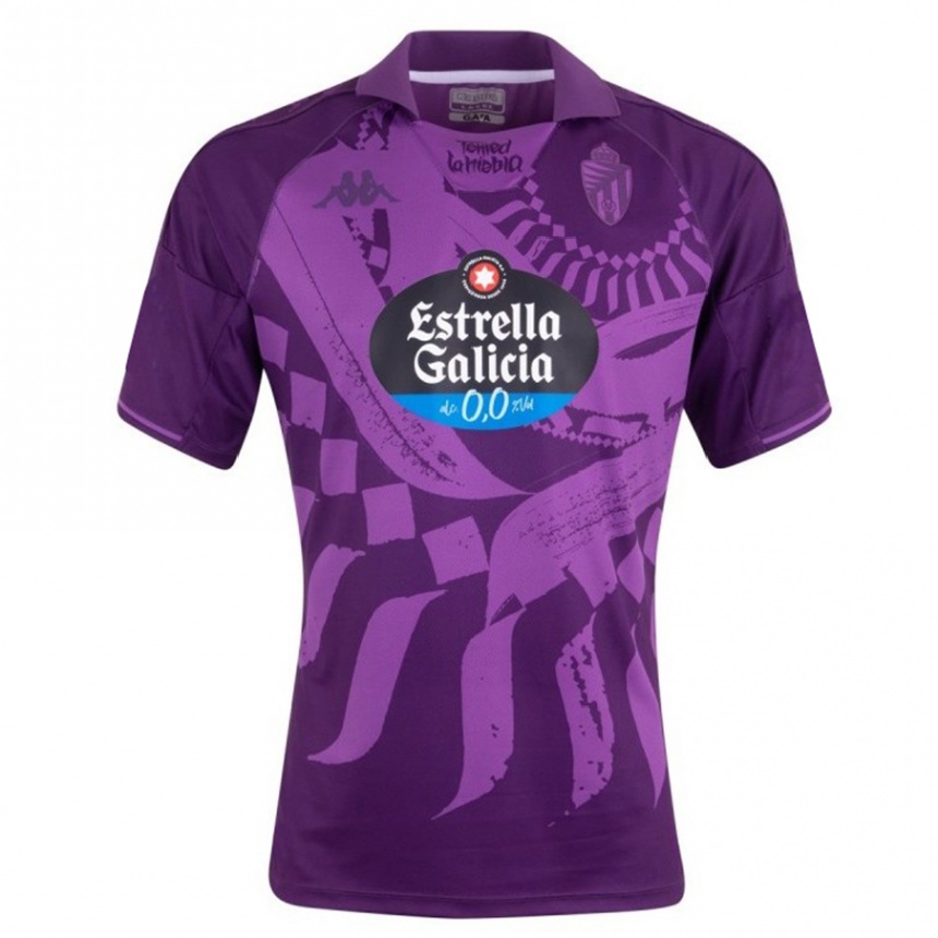 Niño Fútbol Camiseta John Victor #25 Violeta 2ª Equipación 2023/24 Perú