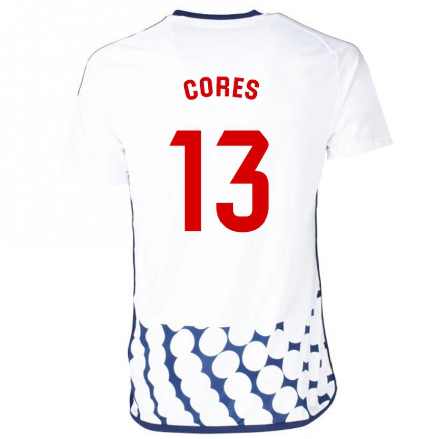 Niño Fútbol Camiseta Christian Cores #13 Blanco 2ª Equipación 2023/24 Perú