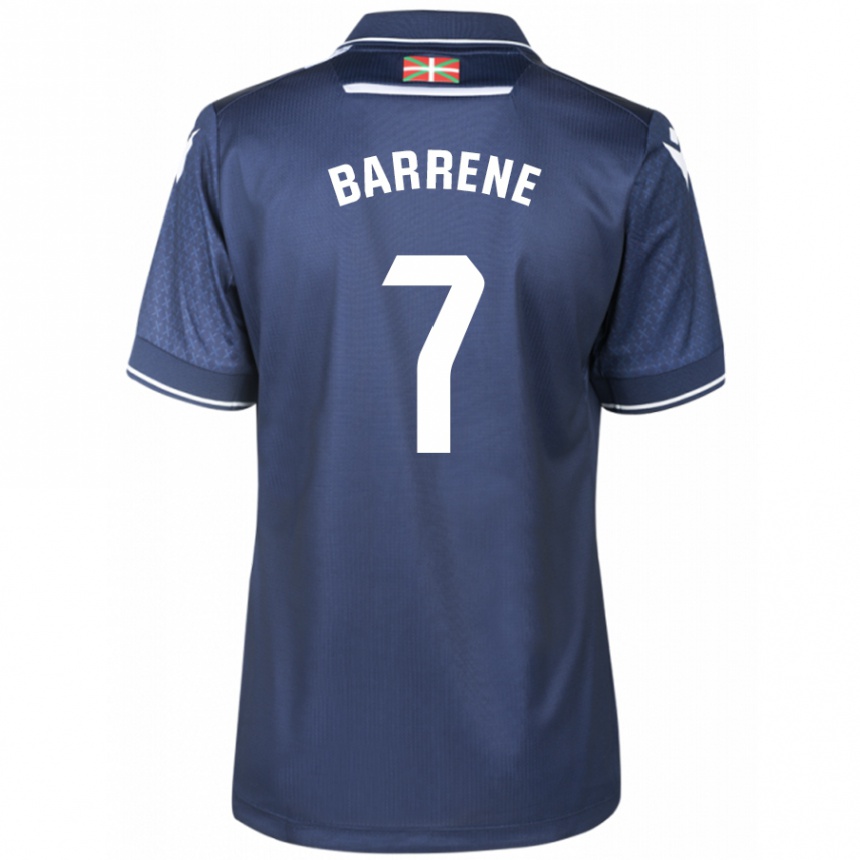 Niño Fútbol Camiseta Ander Barrene #7 Armada 2ª Equipación 2023/24 Perú