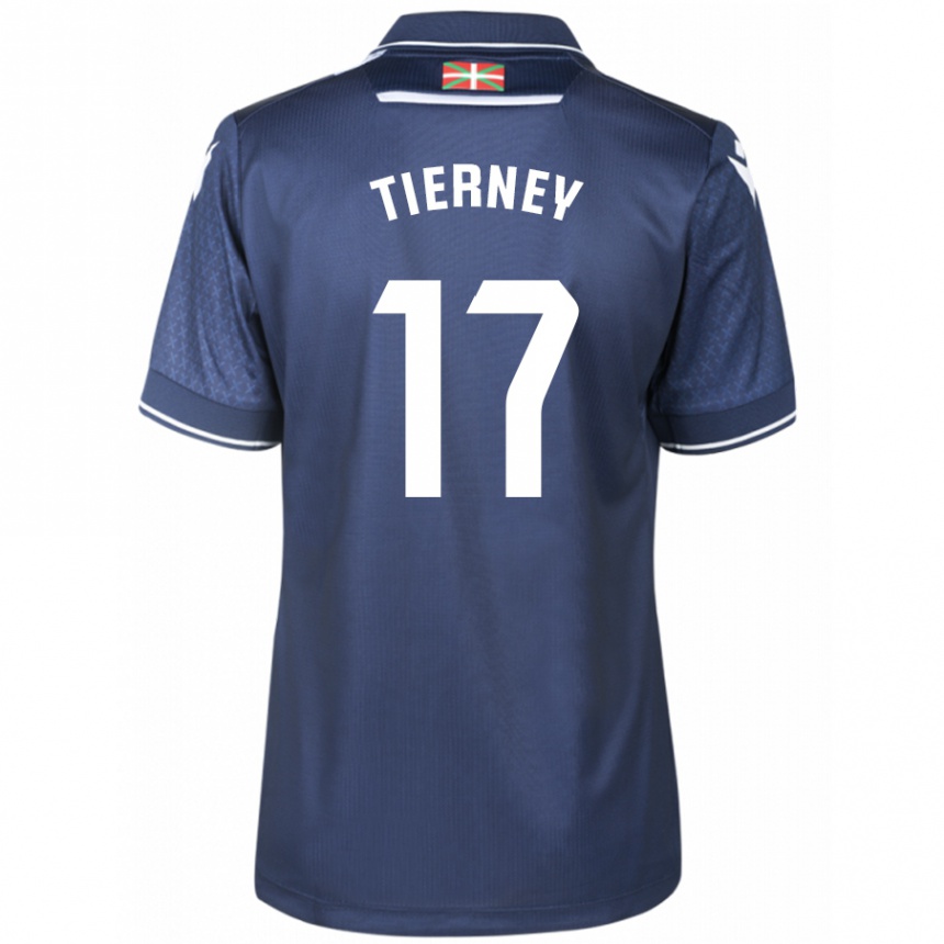 Niño Fútbol Camiseta Kieran Tierney #17 Armada 2ª Equipación 2023/24 Perú