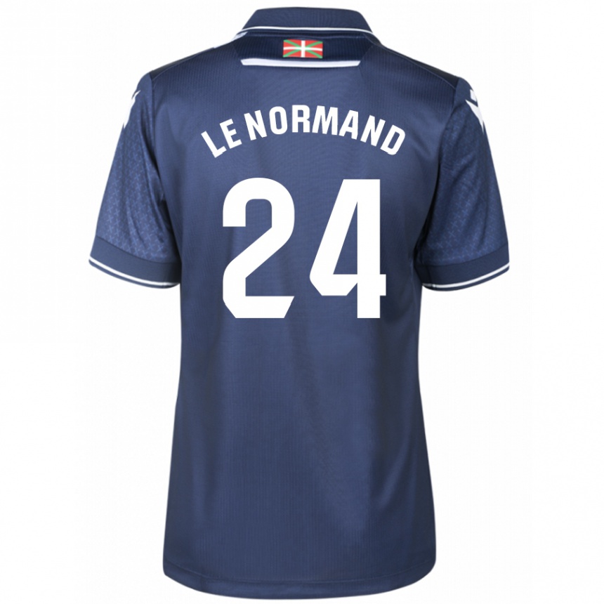 Niño Fútbol Camiseta Robin Le Normand #24 Armada 2ª Equipación 2023/24 Perú