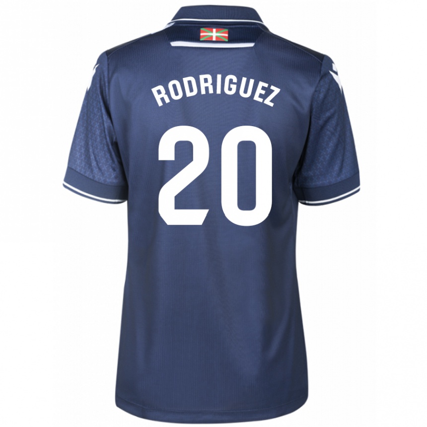 Niño Fútbol Camiseta Mikel Rodriguez #20 Armada 2ª Equipación 2023/24 Perú