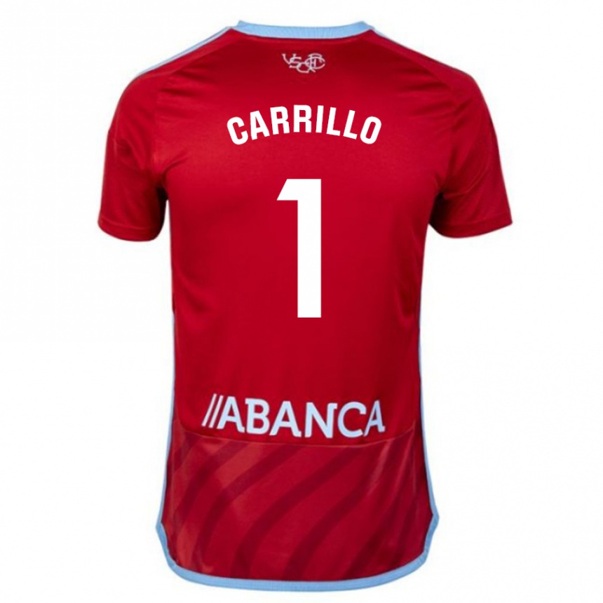 Niño Fútbol Camiseta Coke Carrillo #1 Rojo 2ª Equipación 2023/24 Perú