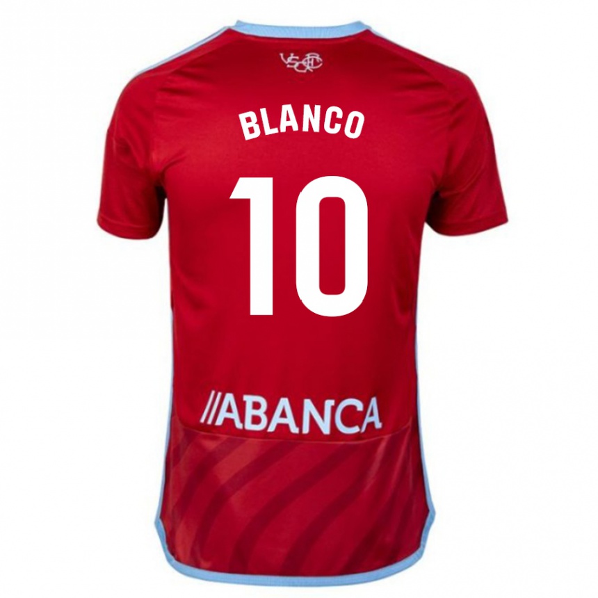 Niño Fútbol Camiseta Raúl Blanco #10 Rojo 2ª Equipación 2023/24 Perú