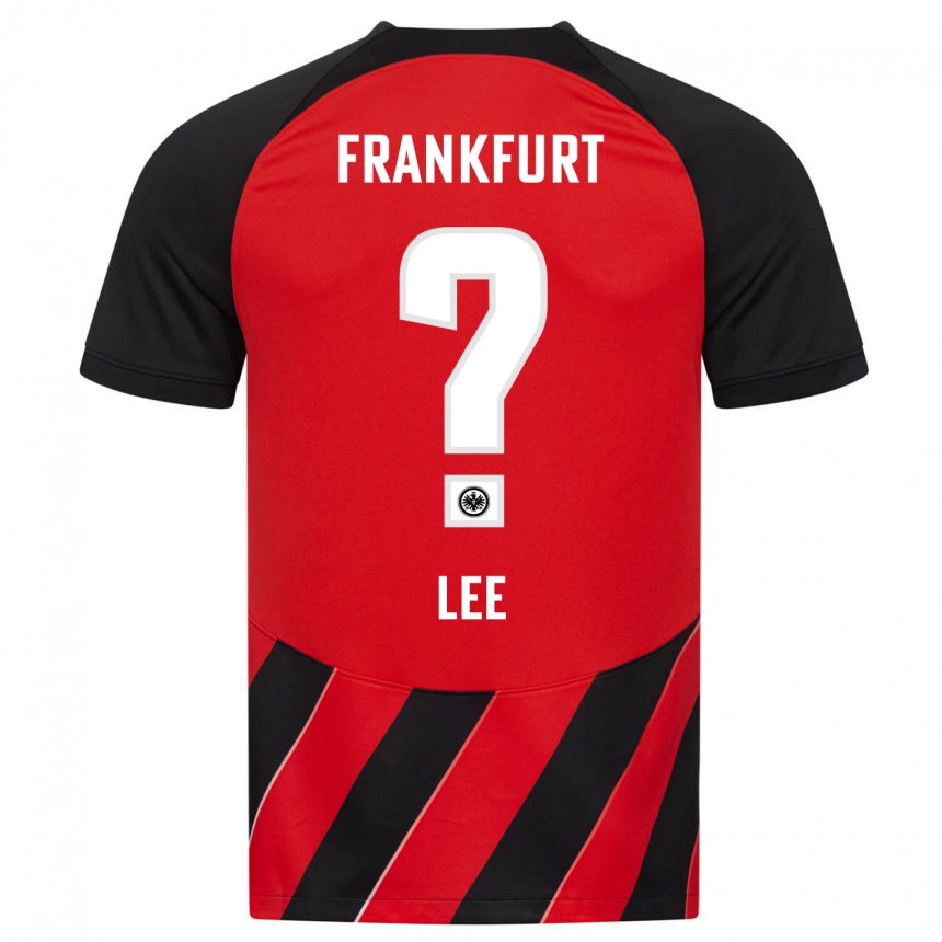 Hombre Fútbol Camiseta Seong-Hyun Lee #0 Negro Rojo 1ª Equipación 2023/24 Perú