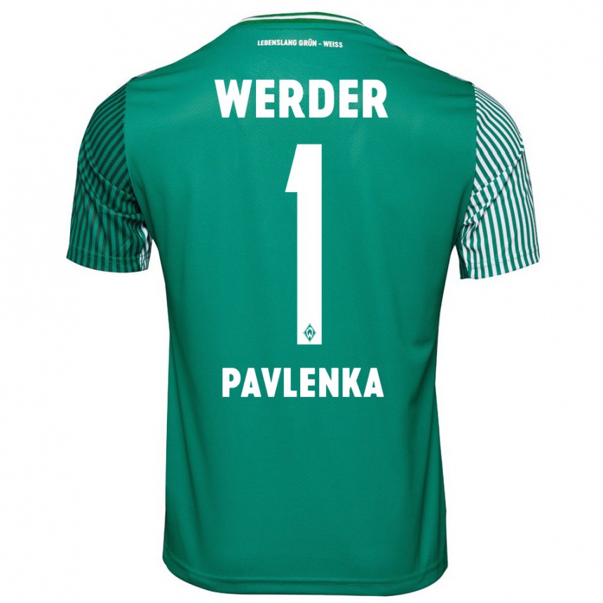 Hombre Fútbol Camiseta Jiri Pavlenka #1 Verde 1ª Equipación 2023/24 Perú