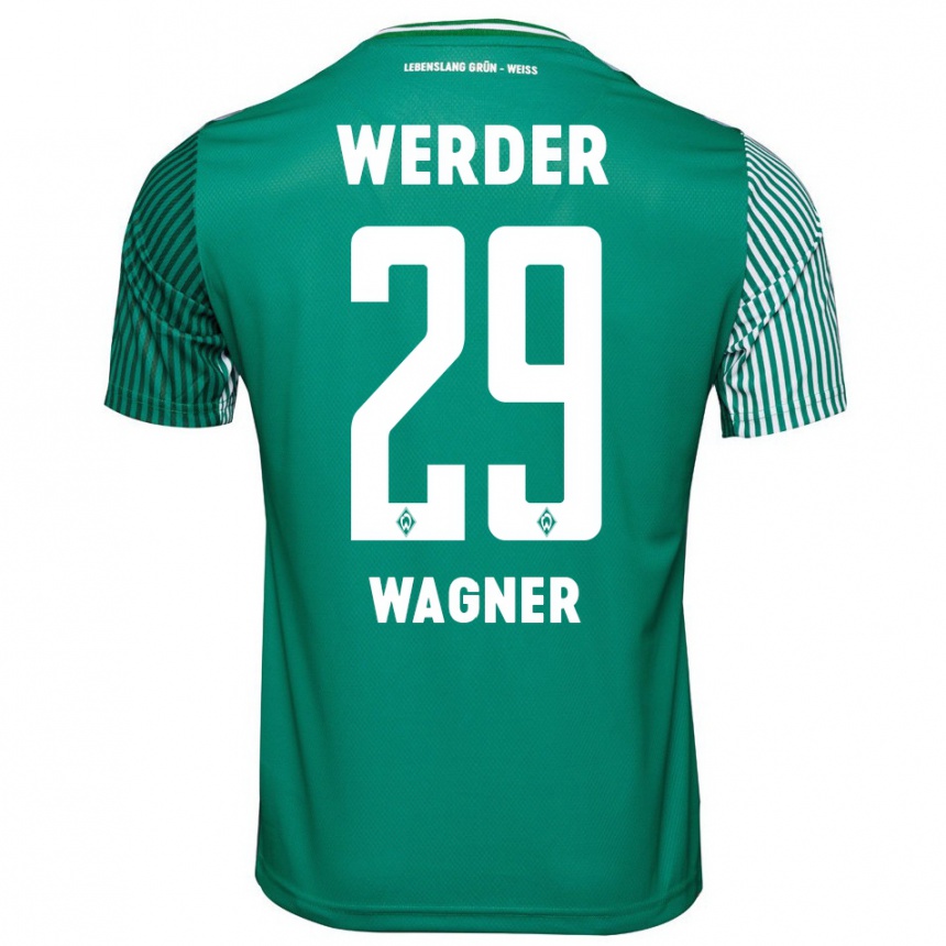 Hombre Fútbol Camiseta Paul Wagner #29 Verde 1ª Equipación 2023/24 Perú