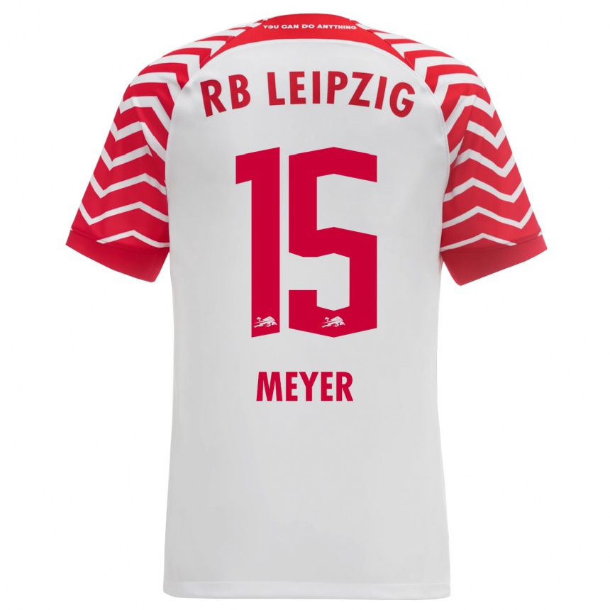 Hombre Fútbol Camiseta Tim Meyer #15 Blanco 1ª Equipación 2023/24 Perú