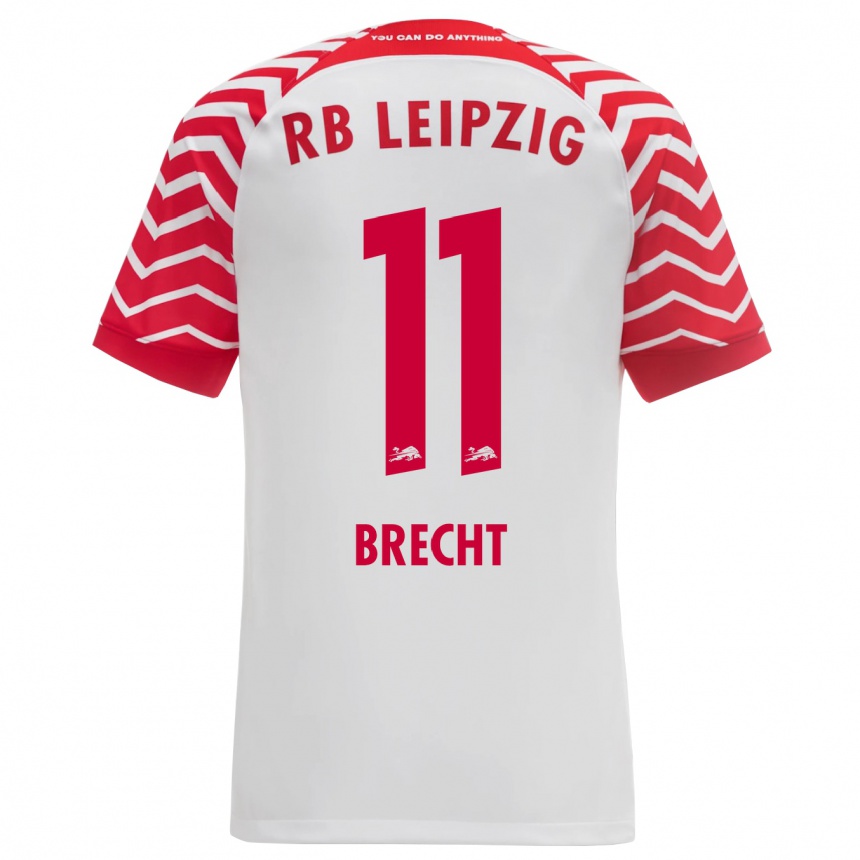 Hombre Fútbol Camiseta Barbara Brecht #11 Blanco 1ª Equipación 2023/24 Perú