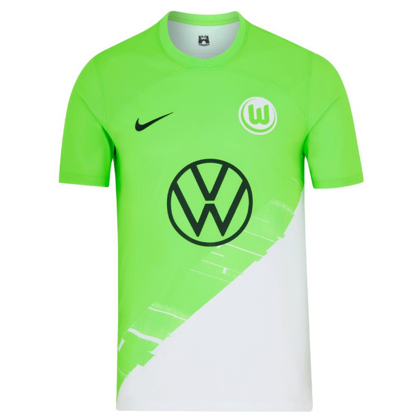 Hombre Fútbol Camiseta Patrick Wimmer #39 Verde 1ª Equipación 2023/24 Perú