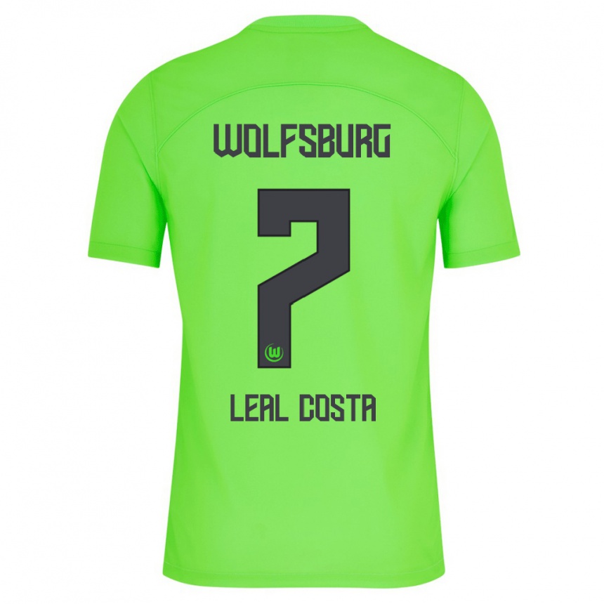 Hombre Fútbol Camiseta David Leal Costa #7 Verde 1ª Equipación 2023/24 Perú