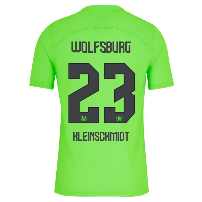 Hombre Fútbol Camiseta Max Kleinschmidt #23 Verde 1ª Equipación 2023/24 Perú