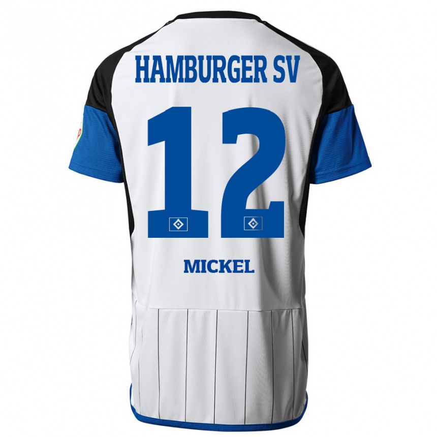 Hombre Fútbol Camiseta Tom Mickel #12 Blanco 1ª Equipación 2023/24 Perú