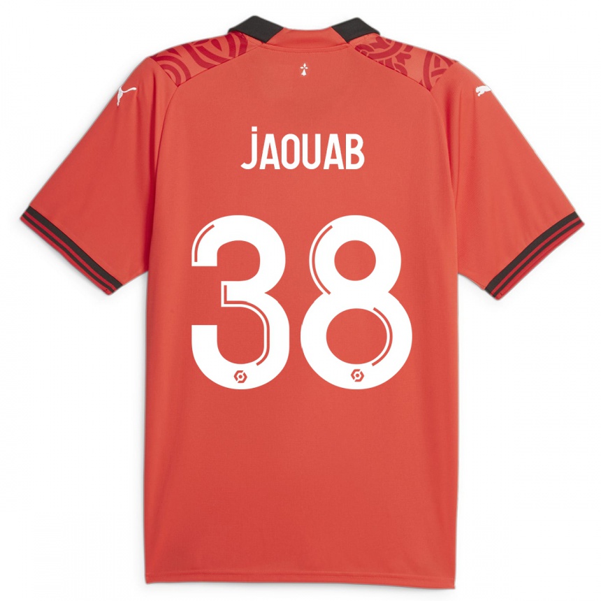 Hombre Fútbol Camiseta Mohamed Jaouab #38 Rojo 1ª Equipación 2023/24 Perú