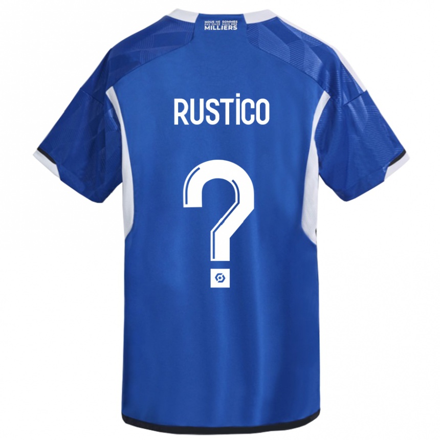 Hombre Fútbol Camiseta Dylan Rustico #0 Azul 1ª Equipación 2023/24 Perú