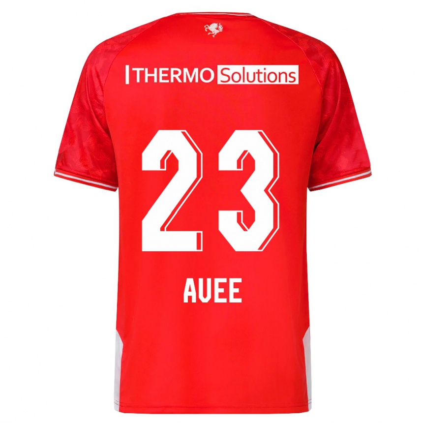 Hombre Fútbol Camiseta Marit Auée #23 Rojo 1ª Equipación 2023/24 Perú