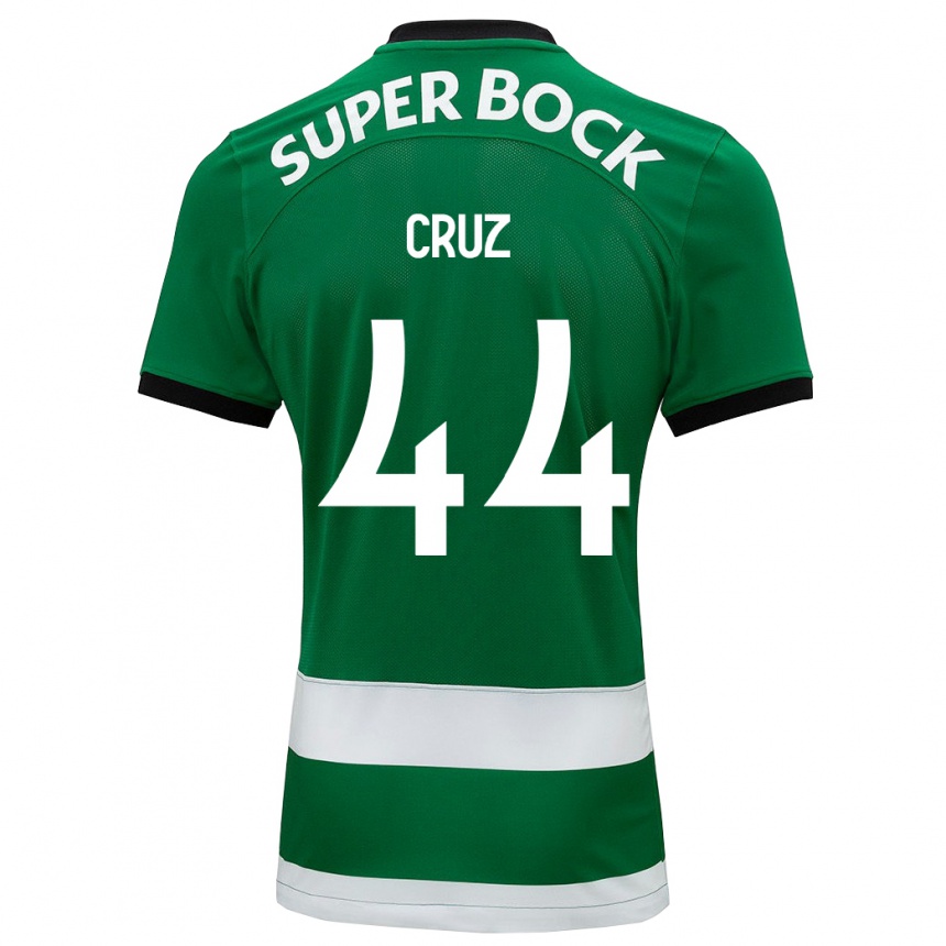 Hombre Fútbol Camiseta Marco Cruz #44 Verde 1ª Equipación 2023/24 Perú