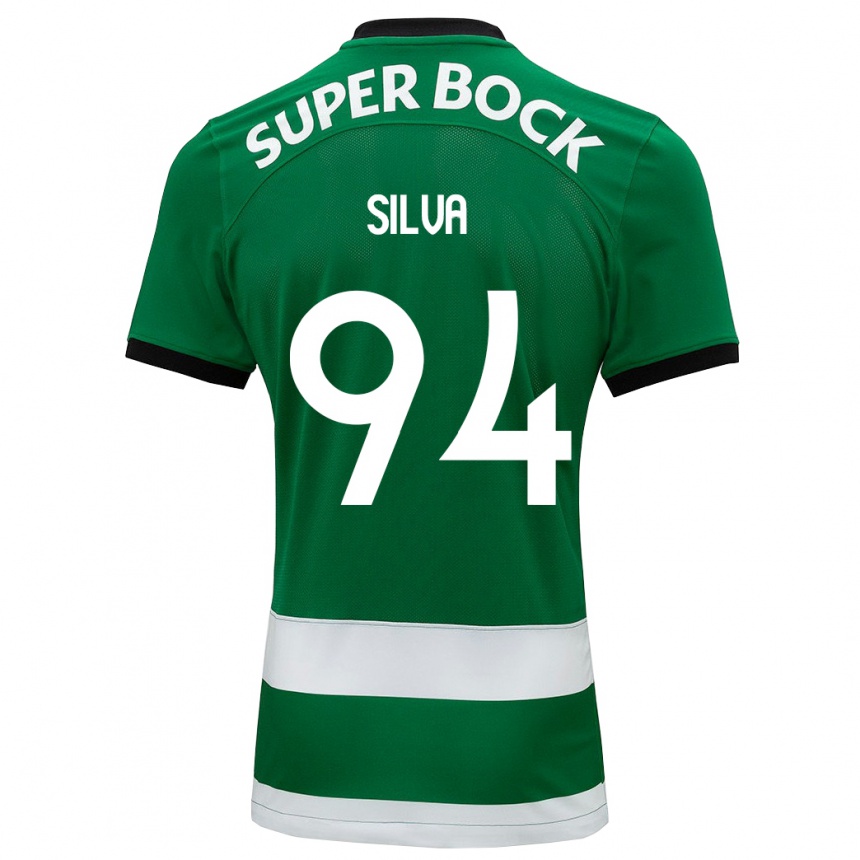 Hombre Fútbol Camiseta Pedro Silva #94 Verde 1ª Equipación 2023/24 Perú