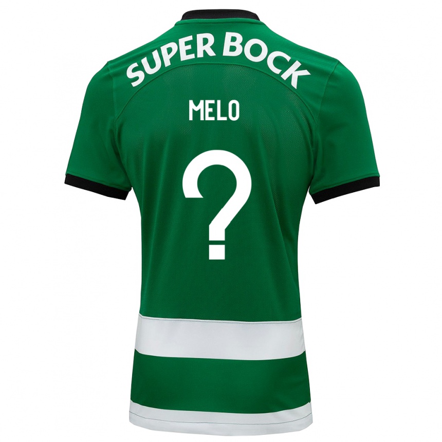 Hombre Fútbol Camiseta Gabriel Melo #0 Verde 1ª Equipación 2023/24 Perú