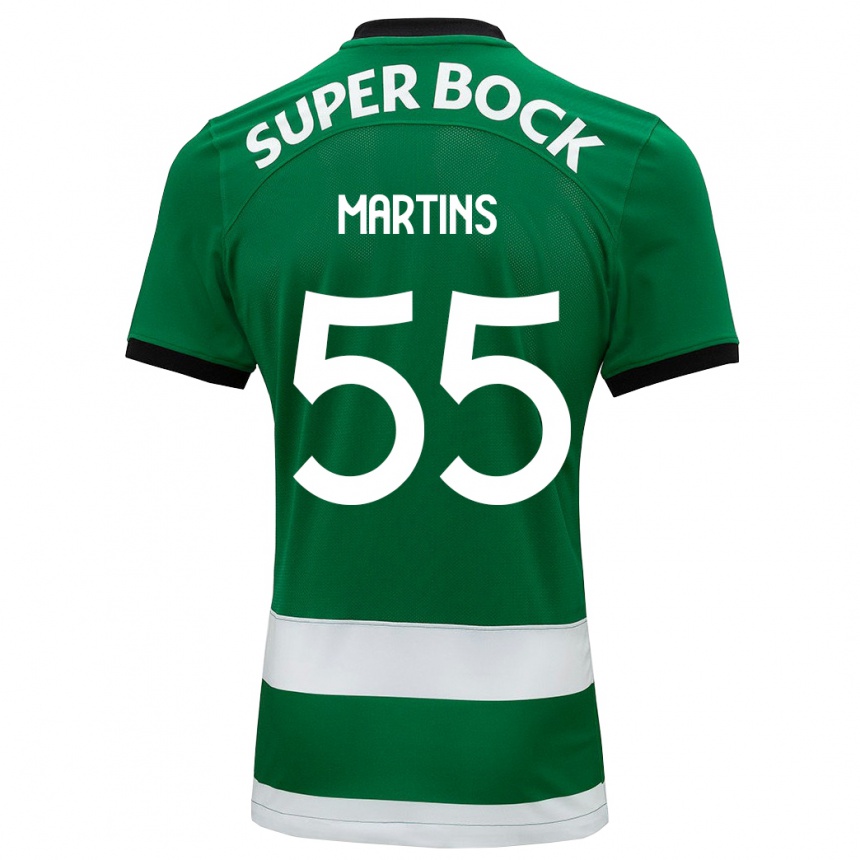 Hombre Fútbol Camiseta Carolina Martins #55 Verde 1ª Equipación 2023/24 Perú