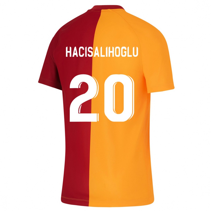 Hombre Fútbol Camiseta Arda Hacisalihoglu #20 Naranja 1ª Equipación 2023/24 Perú