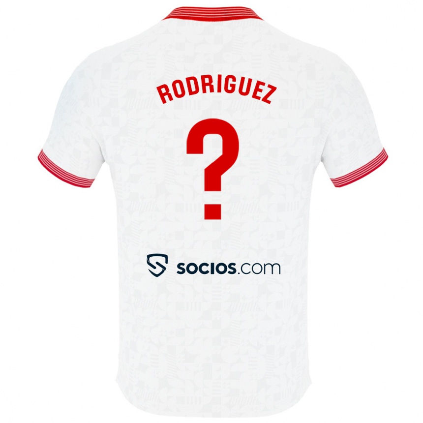 Hombre Fútbol Camiseta Carlos Rodríguez #30 Blanco 1ª Equipación 2023/24 Perú