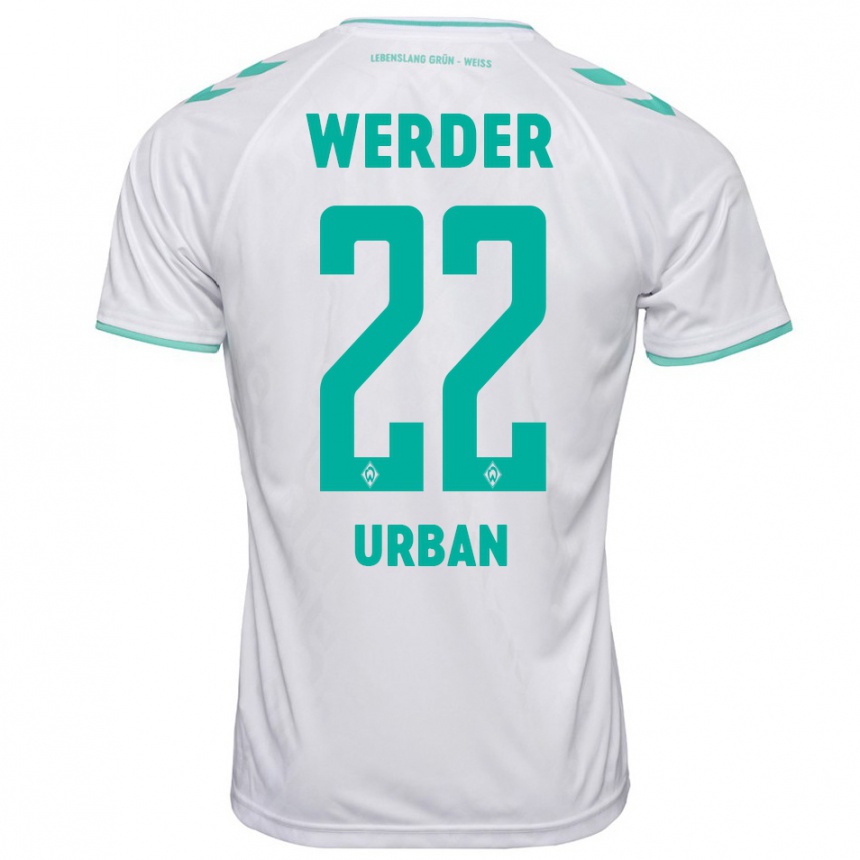 Hombre Fútbol Camiseta Linus Urban #22 Blanco 2ª Equipación 2023/24 Perú