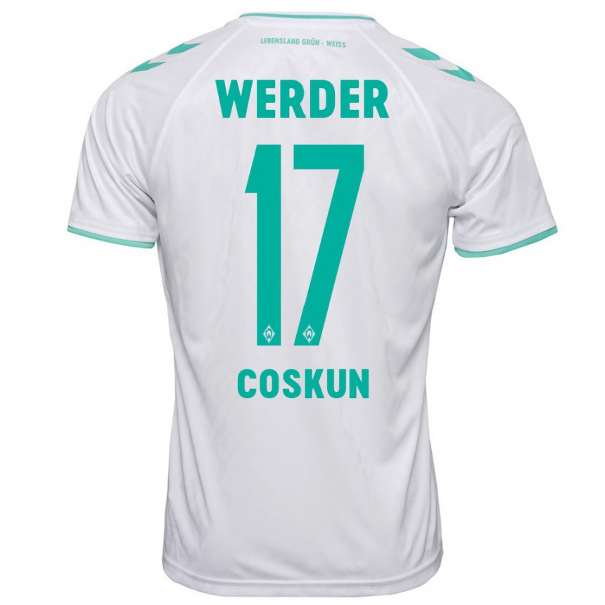 Hombre Fútbol Camiseta Boran-Firat Coskun #17 Blanco 2ª Equipación 2023/24 Perú