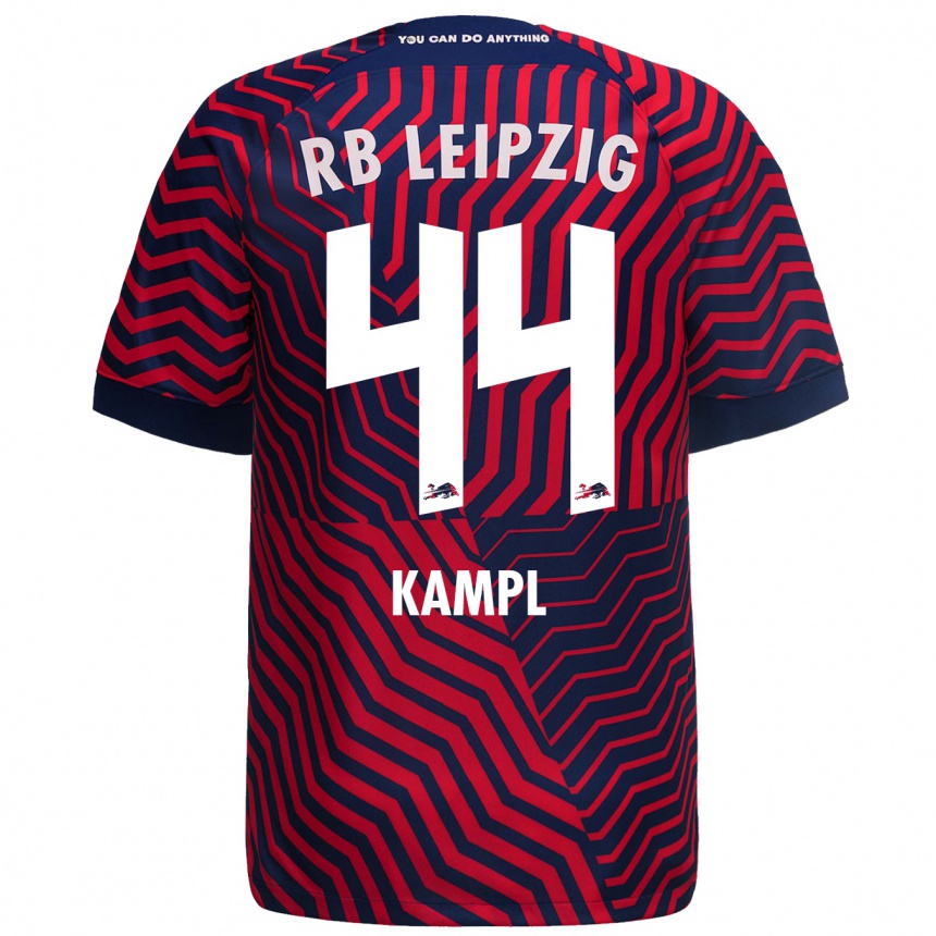 Hombre Fútbol Camiseta Kevin Kampl #44 Azul Rojo 2ª Equipación 2023/24 Perú