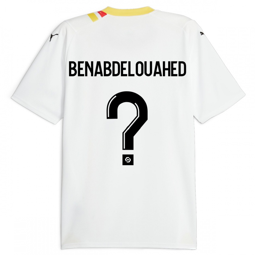 Hombre Fútbol Camiseta Kaïs Benabdelouahed #0 Negro 2ª Equipación 2023/24 Perú