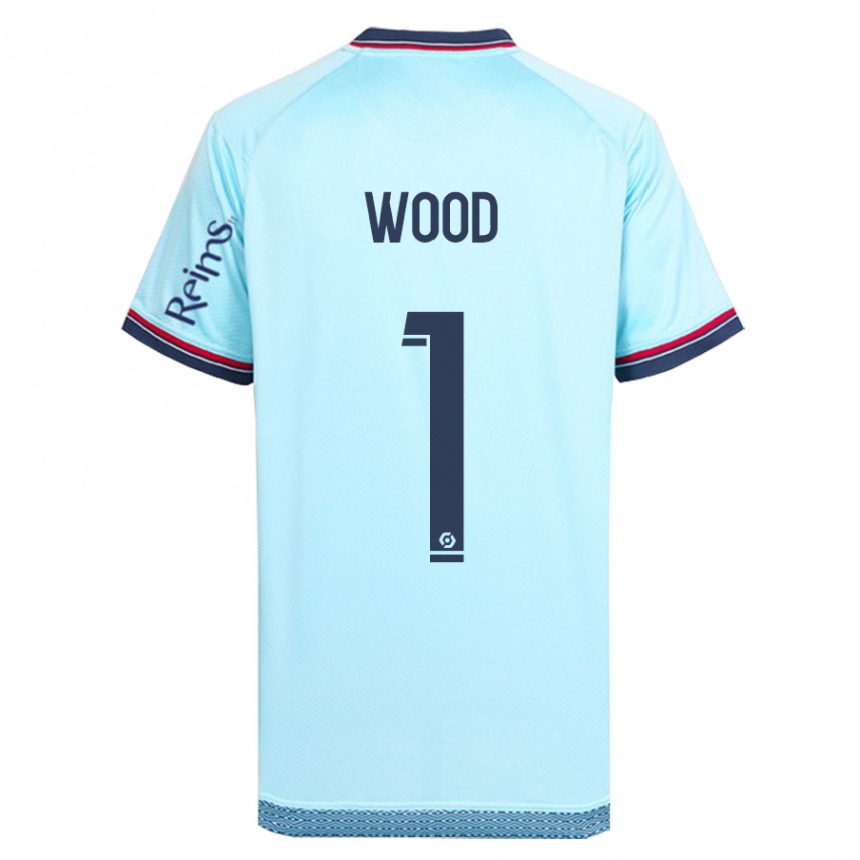 Hombre Fútbol Camiseta Mackenzie Wood #1 Cielo Azul 2ª Equipación 2023/24 Perú