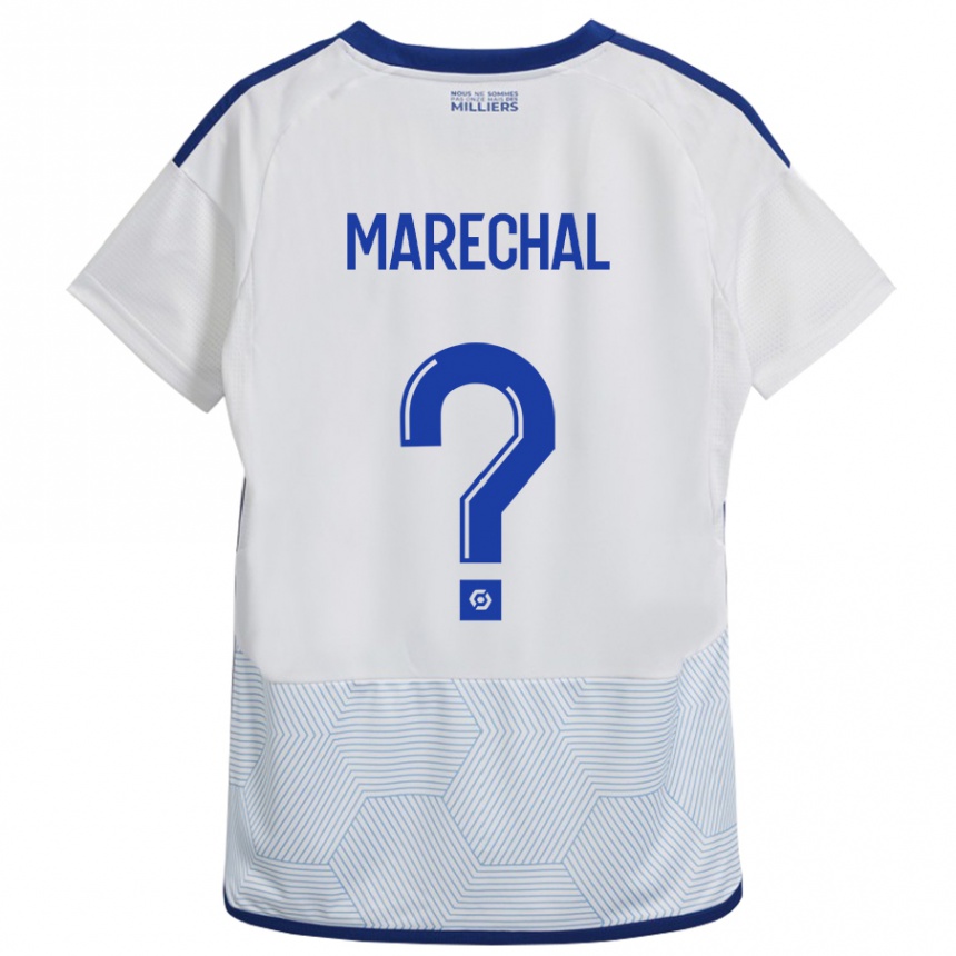 Hombre Fútbol Camiseta Max Marechal #0 Blanco 2ª Equipación 2023/24 Perú