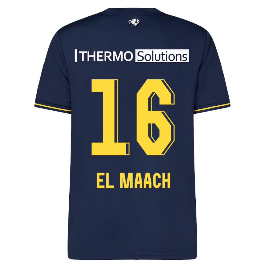 Hombre Fútbol Camiseta Issam El Maach #16 Armada 2ª Equipación 2023/24 Perú