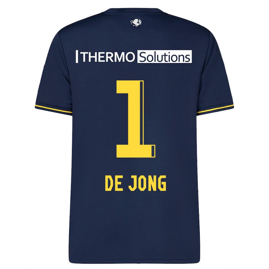 Hombre Fútbol Camiseta Daniëlle De Jong #1 Armada 2ª Equipación 2023/24 Perú