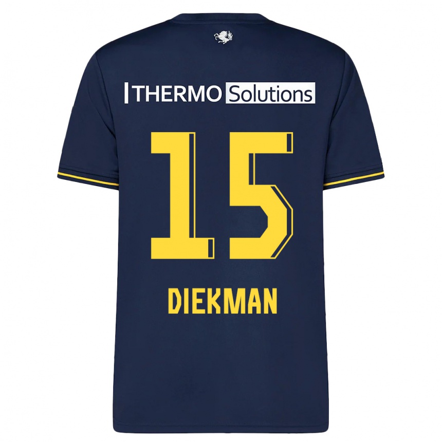 Hombre Fútbol Camiseta Jill Diekman #15 Armada 2ª Equipación 2023/24 Perú