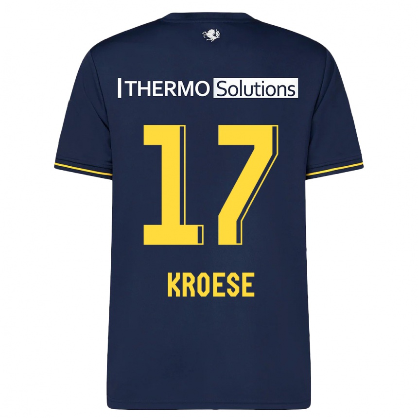 Hombre Fútbol Camiseta Fieke Kroese #17 Armada 2ª Equipación 2023/24 Perú