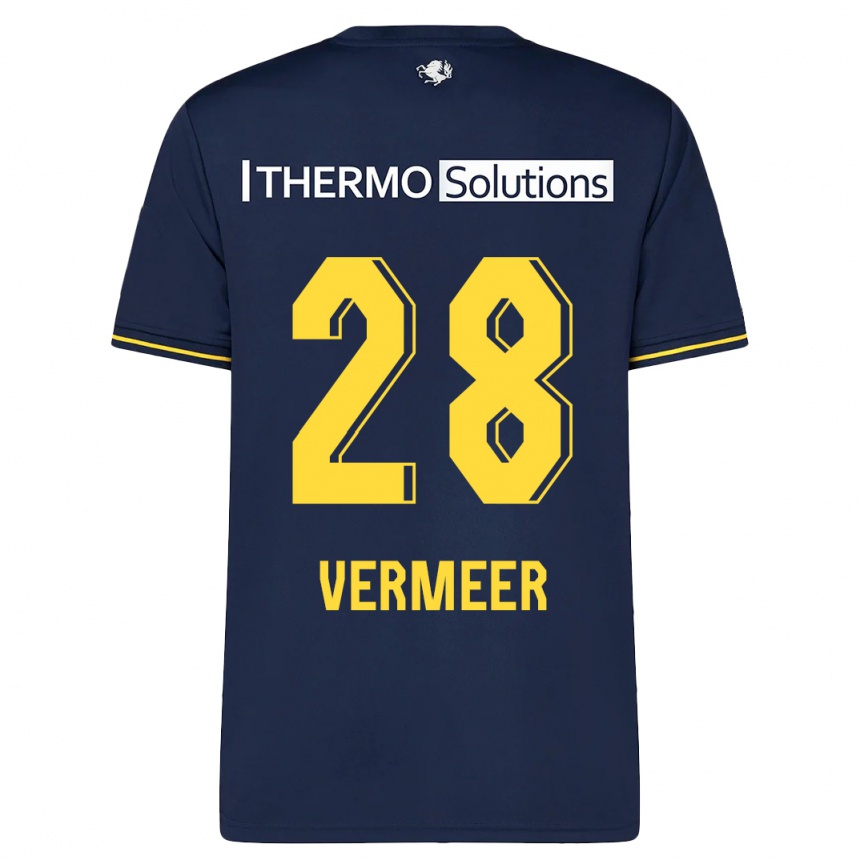 Hombre Fútbol Camiseta Sofie Rianne Vermeer #28 Armada 2ª Equipación 2023/24 Perú