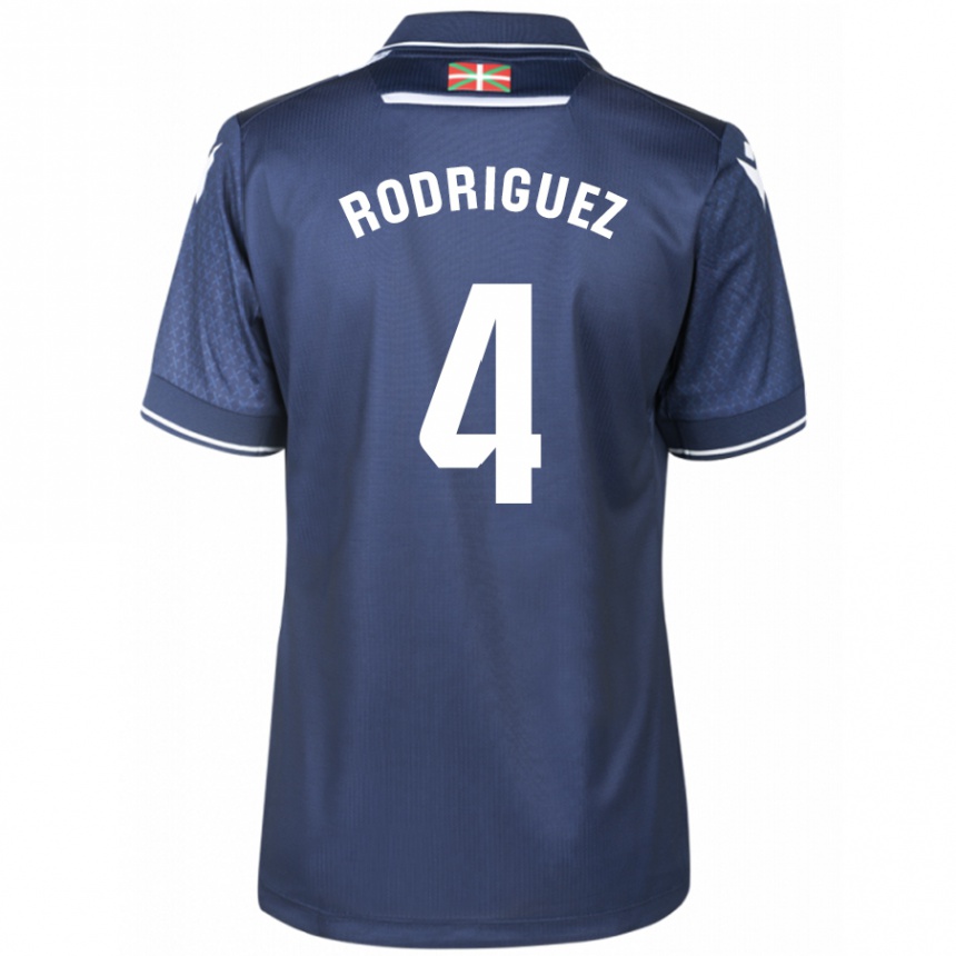 Hombre Fútbol Camiseta Peru Rodríguez #4 Armada 2ª Equipación 2023/24 Perú